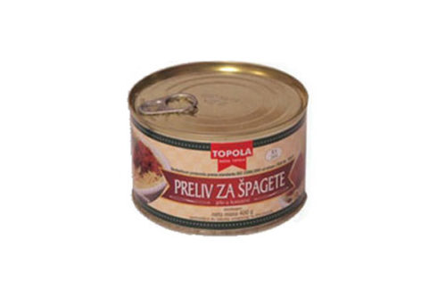 preliv za špagete 400g